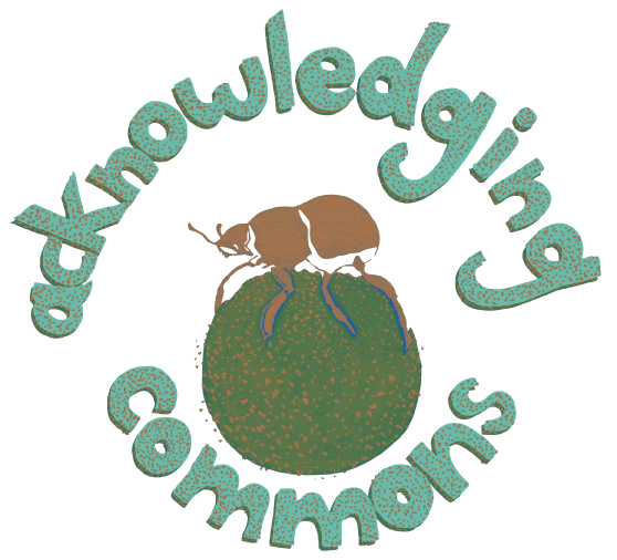 Acknowledging the commons graphic